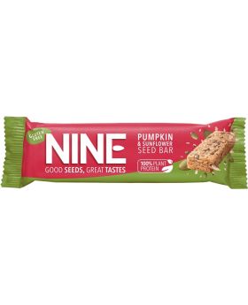 Nine Pumpkin & Sunflower Seed Bar 40g