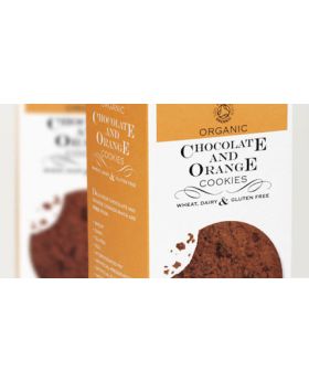 Against The Grain Organic Chocolate & Orange Cookies 150g