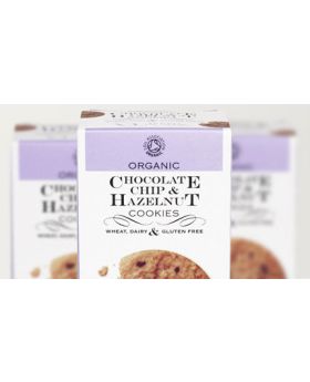 Against The Grain Organic Chocolate Chip & Hazelnut Cookies 150g