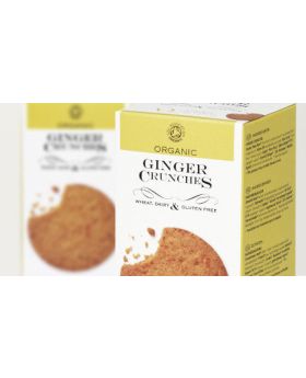 Against The Grain Organic Ginger Crunches Cookies 150g