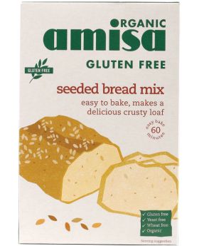 Amisa Organic Multi Seeded Oat Bread Mix (Gluten Free) 300g