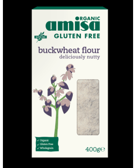 Amisa Organic Buckwheat Flour (Gluten Free) 400g