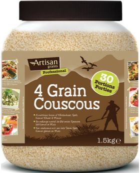 Artisan Grains Four Grain Couscous Jar 1.5kg