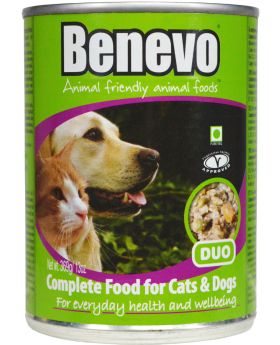 Benevo Duo - Cat & Dog Food - Tinned 354g