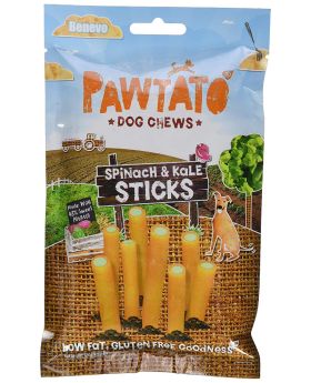 Benevo Pawtato Spinach & Kale Chews 120g