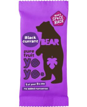 Bear Pure Fruit Blackcurrant Yoyos 20g