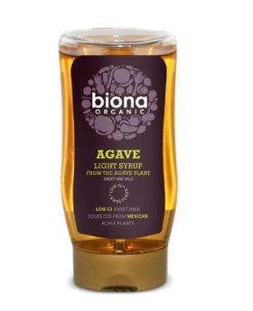 Biona Organic Agave Syrup/ Nectar Light - squeezy 250ml