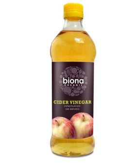 **Biona Org Cider Vinegar unfiltered (with mother) 500ml 