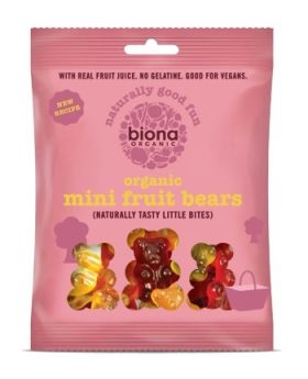 **Biona Organic Mini Fruit Bears 75g