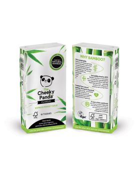 Cheeky Panda Pocket Tissue Bamboo 3ply 10 sheets