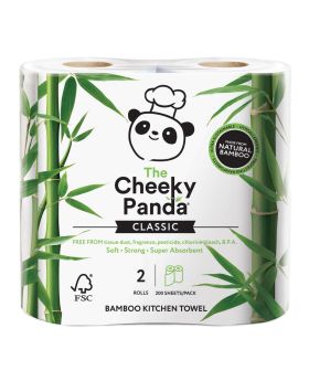 Cheeky Panda Kitchen Towel Bamboo 2ply 200 sheets