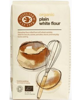 Doves Farm Organic Plain White Flour 1kg