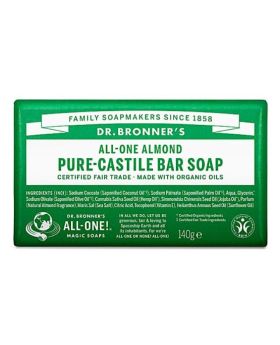 Dr Bronner Almond Bar Soap 140g