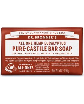 ** Dr Bronner Eucalyptus Bar Soap 140g