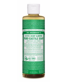 **Dr Bronner Almond Pure-Castile Liquid Soap 237ml