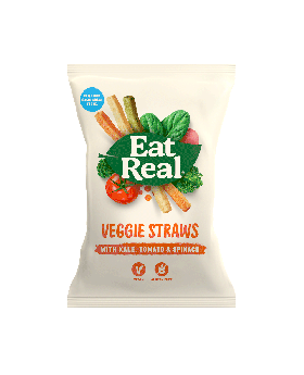 **Eat Real Kale Tomato Spinach Veggie Straws 22g