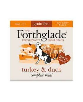 Forthglade Adult Cat Turkey & Duck 90g 