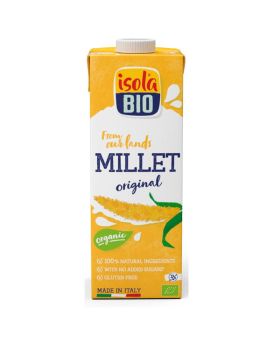 Isola Bio Organic Millet Drink unsweetened 1ltr