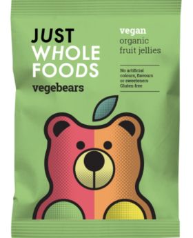 Just Wholefoods Vegebears Fruit Gums 70g