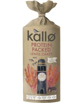 Kallo ORG Protein Lentil Cakes 100g