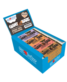 Ma Baker Giant Bars Mixed CHOCOLATE Flapjack 100g