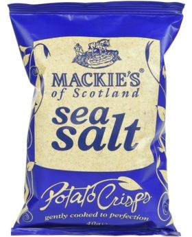 Mackie's Sea Salt Potato Crisps 40g