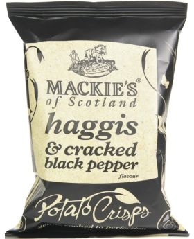 Mackie's Haggis & Black Pepper Potato Crisps 40g