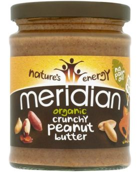 Meridian Organic 100% Crunchy Peanut Butter 280g