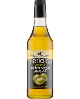 Meridian Organic 100% Extra Virgin Olive Oil 500ml