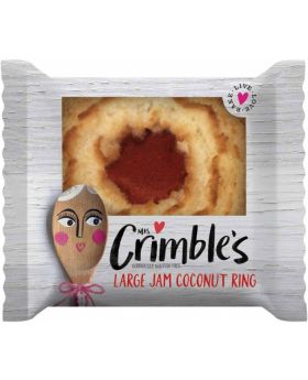 Mrs Crimbles Jam Coconut Ring 40g