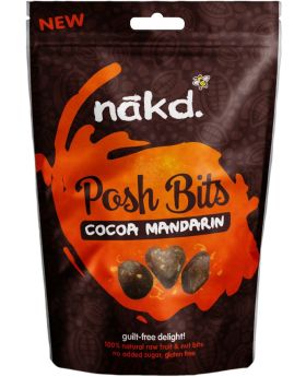 Nakd Cocoa Mandarin Posh Bits 130g