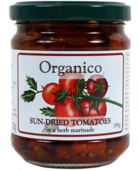 Organico Organic Sundried Tomatoes in Herb Marinade 190g