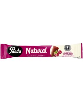 Panda Raspberry Liquorice Bar 32g