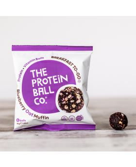 Protein Ball Co. Blueberry Oat Muffin Plant Protein & Vitamin Balls 45g