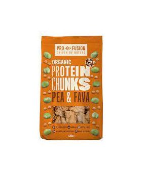 Profusion Organic Vegan Protein Chunks Pea & Fava 125g