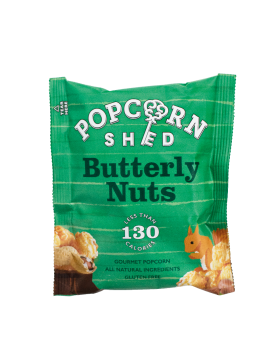 Popcorn Shed Butterly Nuts Snack Pack 26g