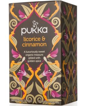 Pukka ORG Licorice & Cinnamon Tea 40g (20's)