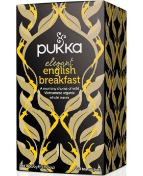 Pukka Organic Elegant English Breakfast Tea 50g (20's)