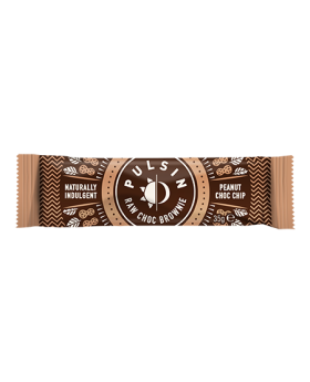 Pulsin Peanut Chocolate High Fibre Brownie Bar 35g