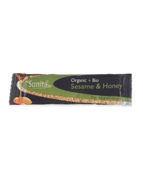 Sunita Sesame & Honey Bar Organic 30g