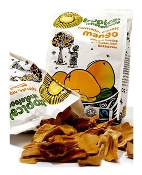 Tropical Organic & Fairtrade Dried Mango 100g