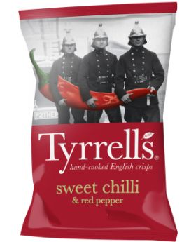 Tyrrells Crisps Sweet Chilli & Red Pepper 40g