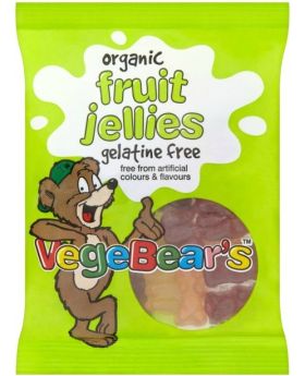 VegeBear's Organic Fruit Jellies 100g