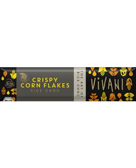 Vivani ORG Milk, Crispy Corn Flakes Chocolate 35g