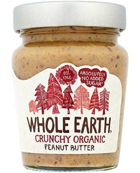 Whole Earth ORG Crunchy Peanut Butter 227g