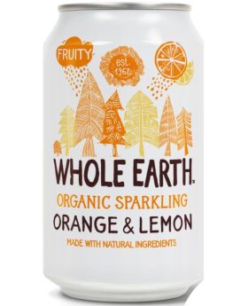 Whole Earth ORG Orange & Lemon Drink 330ml