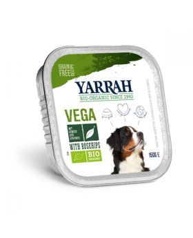 Yarrah Dog Food Vegetarian Chunks With Rosehips 150g