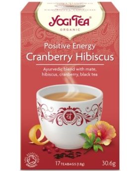 **Yogi Tea Energy Cranberry Organic 17 bags