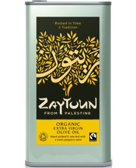 Zaytoun ORG & FT Extra Virgin Olive Oil 5L